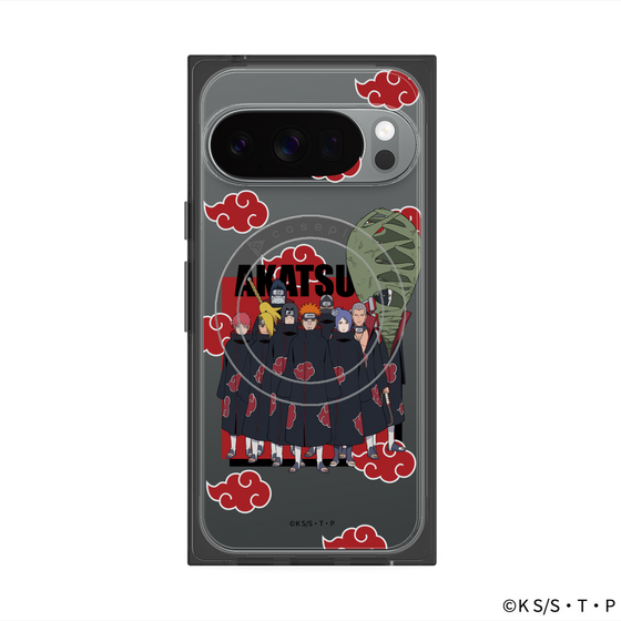 プレミアムスクエアケース with Pixelsnap［ NARUTO -ナルト- 疾風伝 - 暁 ］