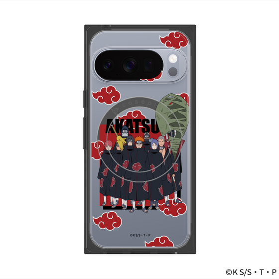 プレミアムスクエアケース with Pixelsnap［ NARUTO -ナルト- 疾風伝 - 暁 ］