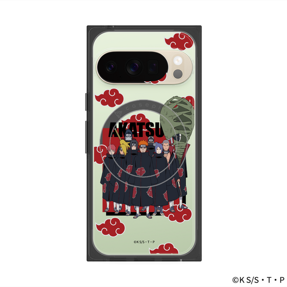 プレミアムスクエアケース with Pixelsnap［ NARUTO -ナルト- 疾風伝 - 暁 ］