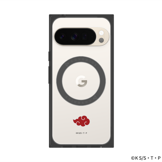 プレミアムスクエアケース with Pixelsnap［ NARUTO-ナルト- 疾風伝 - 暁 - マーク ］