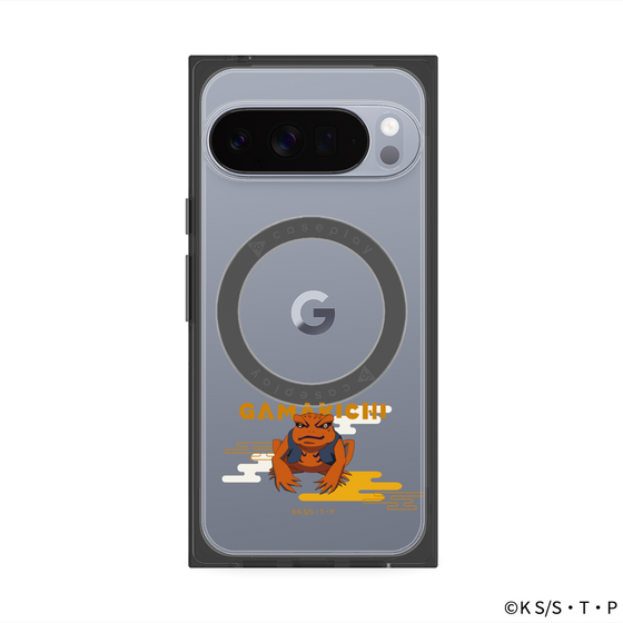 プレミアムスクエアケース with Pixelsnap［ NARUTO -ナルト- 疾風伝 - ガマ吉 ］