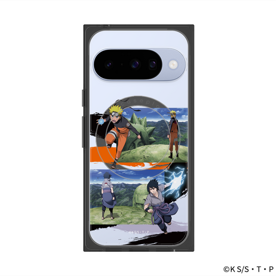 プレミアムスクエアケース with Pixelsnap［ NARUTO-ナルト- 疾風伝 - 終末の谷 ］