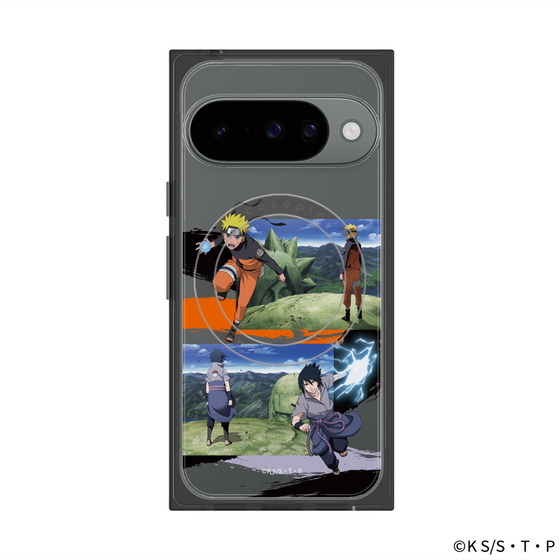 プレミアムスクエアケース with Pixelsnap［ NARUTO -ナルト- 疾風伝 - 終末の谷 ］