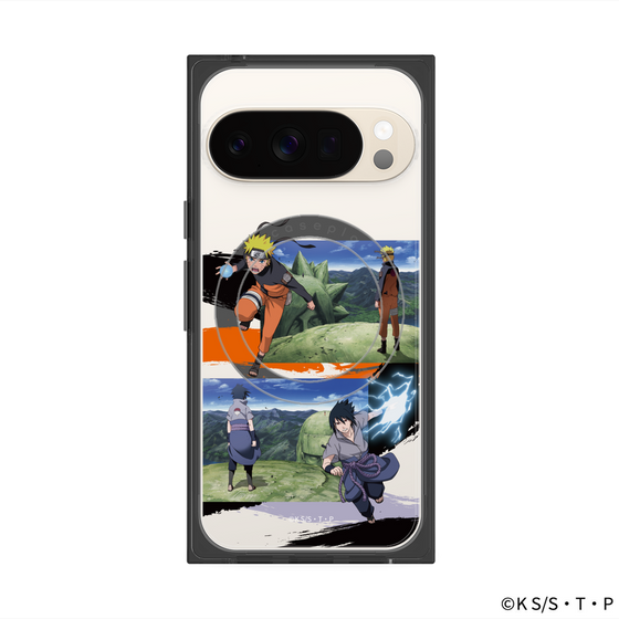 プレミアムスクエアケース with Pixelsnap［ NARUTO-ナルト- 疾風伝 - 終末の谷 ］