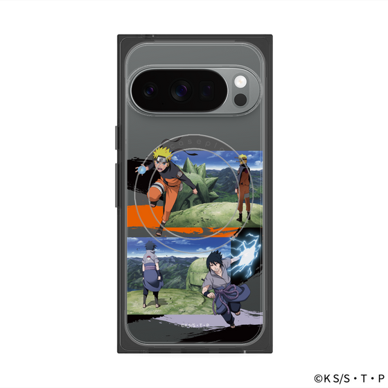 プレミアムスクエアケース with Pixelsnap［ NARUTO -ナルト- 疾風伝 - 終末の谷 ］