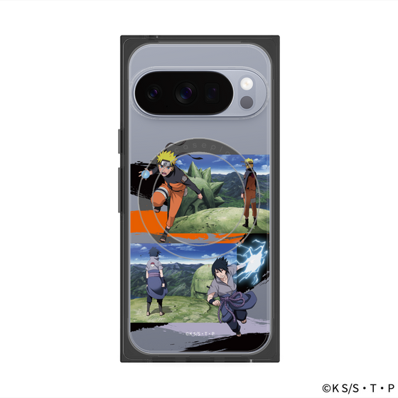 プレミアムスクエアケース with Pixelsnap［ NARUTO -ナルト- 疾風伝 - 終末の谷 ］