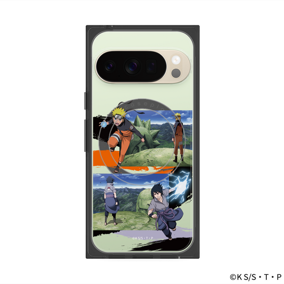 プレミアムスクエアケース with Pixelsnap［ NARUTO -ナルト- 疾風伝 - 終末の谷 ］