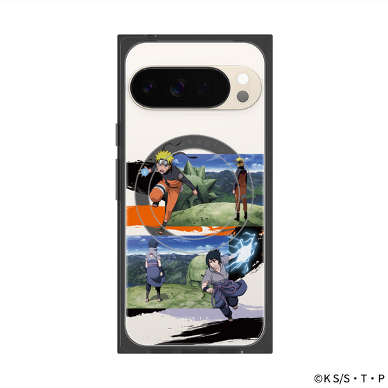 プレミアムスクエアケース with Pixelsnap［ NARUTO-ナルト- 疾風伝 - 終末の谷 ］