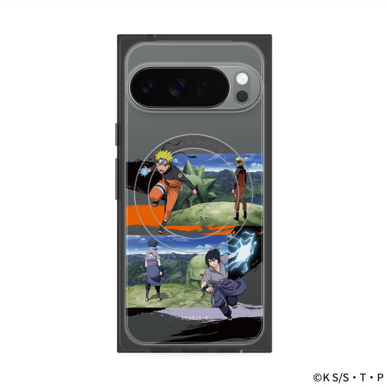 プレミアムスクエアケース with Pixelsnap［ NARUTO -ナルト- 疾風伝 - 終末の谷 ］