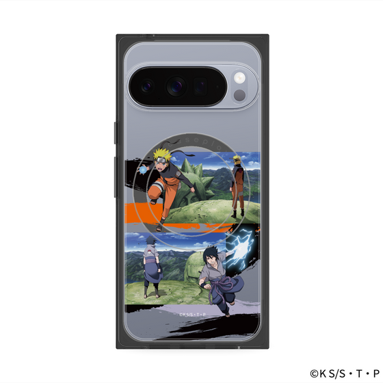 プレミアムスクエアケース with Pixelsnap［ NARUTO -ナルト- 疾風伝 - 終末の谷 ］