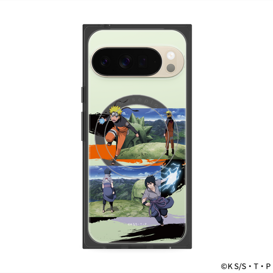 プレミアムスクエアケース with Pixelsnap［ NARUTO -ナルト- 疾風伝 - 終末の谷 ］