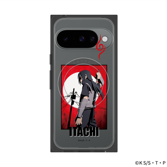 プレミアムスクエアケース with Pixelsnap［ NARUTO -ナルト- 疾風伝 - うちはイタチ - 暗部 ］