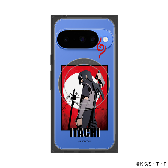 プレミアムスクエアケース with Pixelsnap［ NARUTO -ナルト- 疾風伝 - うちはイタチ - 暗部 ］