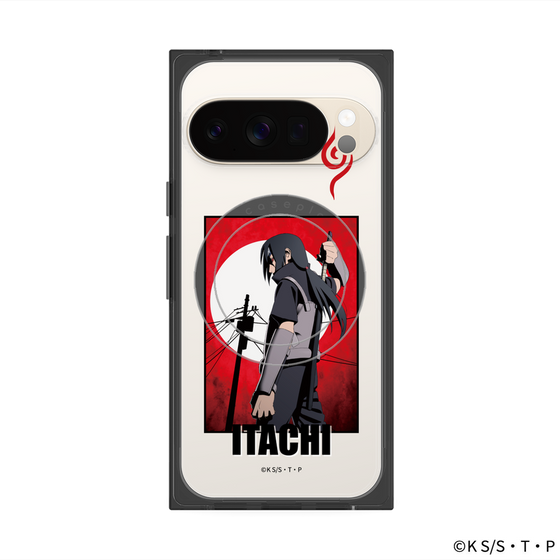 プレミアムスクエアケース with Pixelsnap［ NARUTO-ナルト- 疾風伝 - うちはイタチ - 暗部 ］