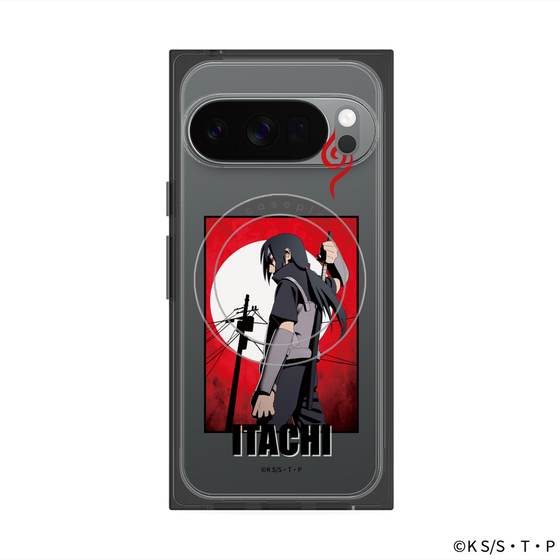 プレミアムスクエアケース with Pixelsnap［ NARUTO -ナルト- 疾風伝 - うちはイタチ - 暗部 ］