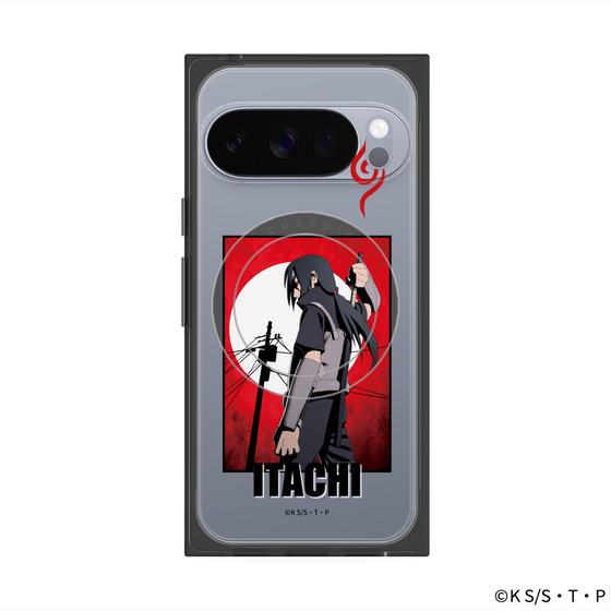 プレミアムスクエアケース with Pixelsnap［ NARUTO -ナルト- 疾風伝 - うちはイタチ - 暗部 ］