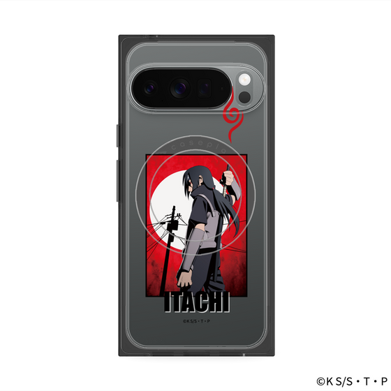 プレミアムスクエアケース with Pixelsnap［ NARUTO -ナルト- 疾風伝 - うちはイタチ - 暗部 ］