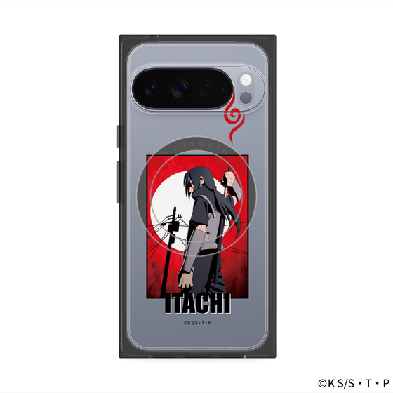 プレミアムスクエアケース with Pixelsnap［ NARUTO -ナルト- 疾風伝 - うちはイタチ - 暗部 ］