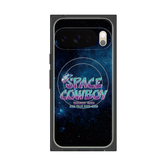 プレミアムスクエアケース with Pixelsnap［ Takanori Iwata ASIA TOUR 2025-2026 "SPACE COWBOY" - ロゴ ］