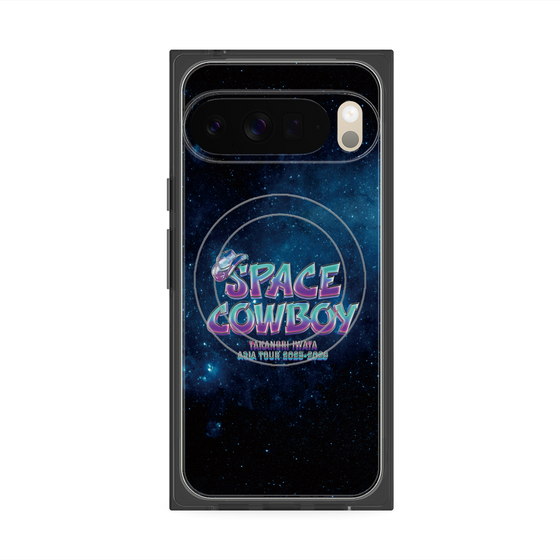 プレミアムスクエアケース with Pixelsnap［ Takanori Iwata ASIA TOUR 2025-2026 "SPACE COWBOY" - ロゴ ］
