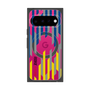 プレミアムスクエアケース with Pixelsnap［ ルーキーレーシング - ジオメトリック - クリア ］