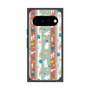 プレミアムスクエアケース with Pixelsnap［ MOOMIN - Stripe ］