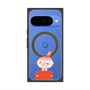 プレミアムスクエアケース with Pixelsnap［ MOOMIN - Little My - Grinning face ］