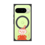 プレミアムスクエアケース with Pixelsnap［ MOOMIN - Little My - Grinning face ］