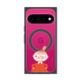 プレミアムスクエアケース with Pixelsnap［ MOOMIN - Little My - Grinning face ］