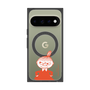 プレミアムスクエアケース with Pixelsnap［ MOOMIN - Little My - Grinning face ］