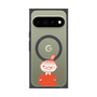 プレミアムスクエアケース with Pixelsnap［ MOOMIN - Little My - Grinning face ］
