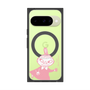 プレミアムスクエアケース with Pixelsnap［ MOOMIN - Little My - Smile face ］