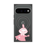 プレミアムスクエアケース with Pixelsnap［ MOOMIN - Little My - Smile face ］