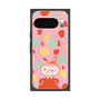 プレミアムスクエアケース with Pixelsnap［ MOOMIN - Little My - Grinning face/color ］