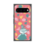 プレミアムスクエアケース with Pixelsnap［ MOOMIN - Little My - Angry face/color ］