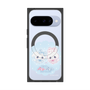 プレミアムスクエアケース with Pixelsnap［ まじかるベリーベリー - すとろべりーとぶるべりー - ブルー ］