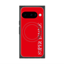 プレミアムスクエアケース with Pixelsnap［ SUPER PRIVATE - ロゴ - Red ］