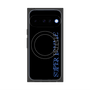 プレミアムスクエアケース with Pixelsnap［ SUPER PRIVATE - ロゴ - Black ］