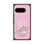 プレミアムスクエアケース with Pixelsnap［ エスターバニー - Rainbow - Pink ］