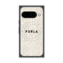 プレミアムスクエアケース with Pixelsnap［ FURLA - SIGNATURE-01 ］