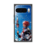 プレミアムスクエアケース with Pixelsnap［ 白猫プロジェクト NEW WORLD'S - 赤髪の冒険家 - 覚醒フォト ］