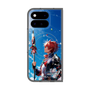 プレミアムスクエアケース with Pixelsnap［ 白猫プロジェクト NEW WORLD'S - 赤髪の冒険家 - 覚醒フォト ］
