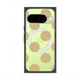 プレミアムスクエアケース with Pixelsnap［ シンプルドット - Beige ］
