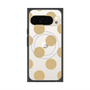 プレミアムスクエアケース with Pixelsnap［ シンプルドット - Beige ］