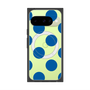 プレミアムスクエアケース with Pixelsnap［ シンプルドット - Blue ］
