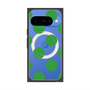 プレミアムスクエアケース with Pixelsnap［ シンプルドット - Green ］