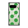 プレミアムスクエアケース with Pixelsnap［ シンプルドット - Green ］