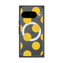 プレミアムスクエアケース with Pixelsnap［ シンプルドット - Yellow ］