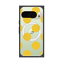 プレミアムスクエアケース with Pixelsnap［ シンプルドット - Yellow ］