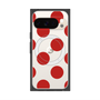 プレミアムスクエアケース with Pixelsnap［ シンプルドット - Red ］